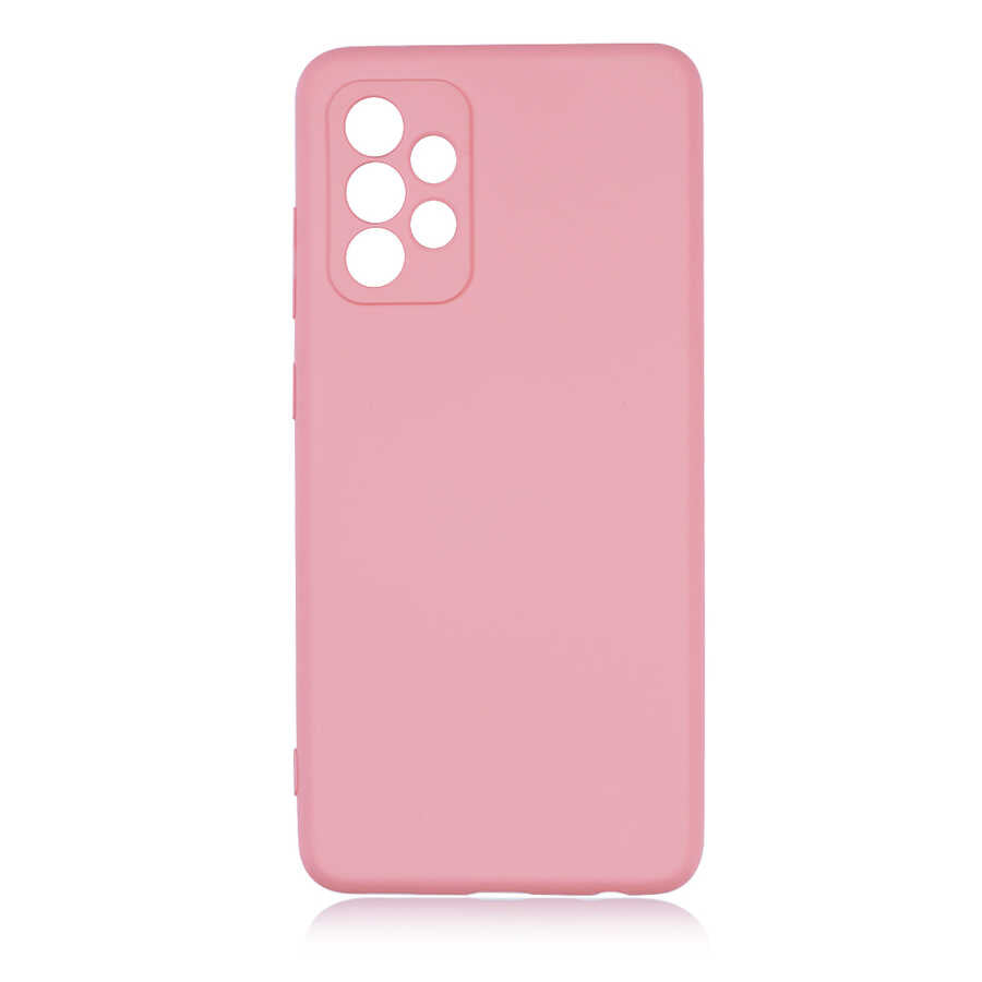 Galaxy A72 Kılıf Zore Mara Lansman Kapak Pembe Açık