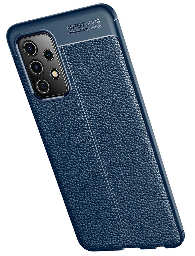 Galaxy A72 Kılıf Zore Niss Silikon Kapak Siyah