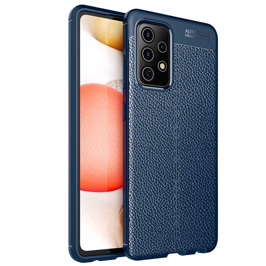 Galaxy A72 Kılıf Zore Niss Silikon Kapak Siyah
