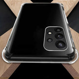 Galaxy A72 Kılıf Zore Nitro Anti Shock Silikon Renksiz