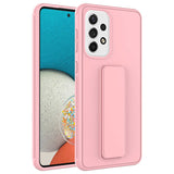 Galaxy A72 Kılıf Zore Qstand Kapak Lila