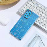 Galaxy A72 Kılıf Zore Sidney Desenli Sert Kapak Heart No1