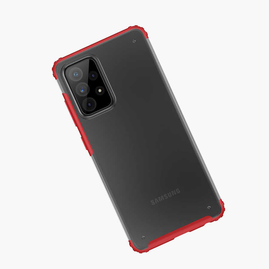 Galaxy A72 Kılıf Zore Volks Kapak Siyah
