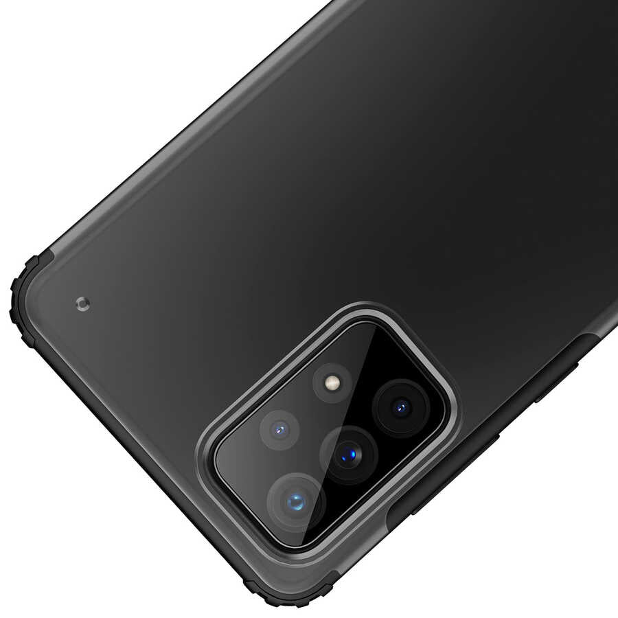 Galaxy A72 Kılıf Zore Volks Kapak Lacivert