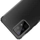 Galaxy A72 Kılıf Zore Volks Kapak Siyah