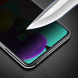 Galaxy A72 Zore New 5D Privacy Temperli Ekran Koruyucu Siyah