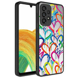 Galaxy A73 Kılıf Aynalı Desenli Kamera Korumalı Parlak Zore Mirror Kapak Yazı