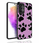 Galaxy A73 Kılıf Desenli Kamera Korumalı Parlak Zore Nora Kapak NO3