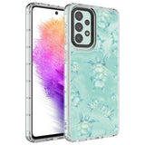 Galaxy A73 Kılıf Kamera Korumalı Renkli Desenli Sert Silikon Zore Korn Kapak NO13