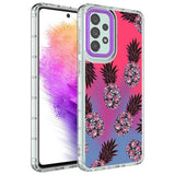 Galaxy A73 Kılıf Kamera Korumalı Renkli Desenli Sert Silikon Zore Korn Kapak NO6