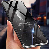 Galaxy A73 Kılıf Zore Ays Kapak Siyah-Gri