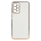 Galaxy A73 Kılıf Zore Bark Kapak Beyaz