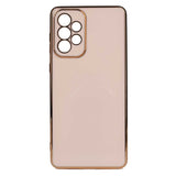 Galaxy A73 Kılıf Zore Bark Kapak Rose Gold