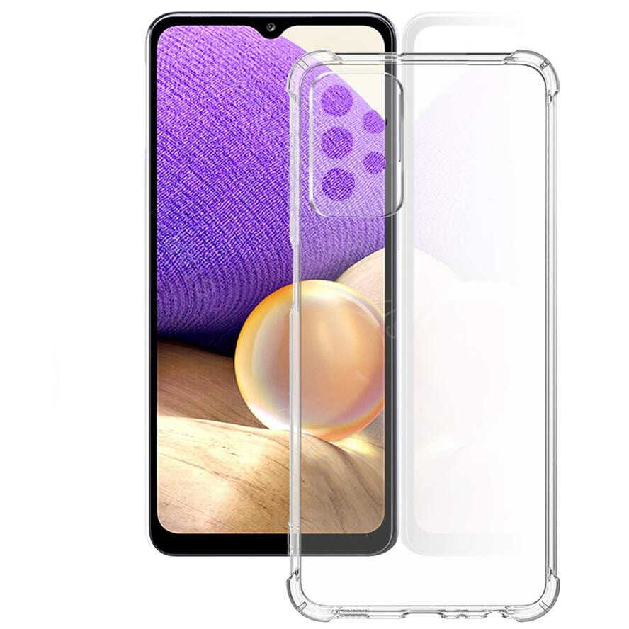 Galaxy A73 Kılıf Zore Kamera Korumalı Nitro Anti Shock Silikon Renksiz