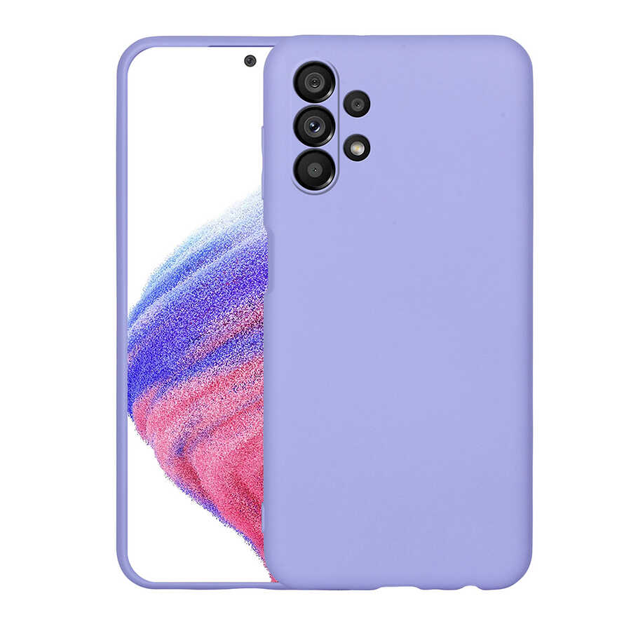 Galaxy A73 Kılıf Zore Mara Lansman Kapak Lila