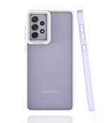 Galaxy A73 Kılıf Zore Mima Kapak Lila