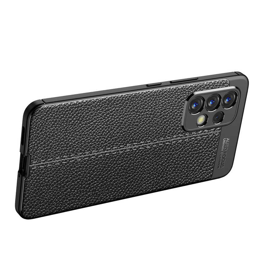 Galaxy A73 Kılıf Zore Niss Silikon Kapak Lacivert