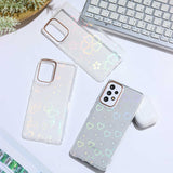 Galaxy A73 Kılıf Zore Sidney Desenli Sert Kapak Butterfly No2