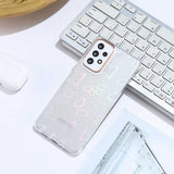 Galaxy A73 Kılıf Zore Sidney Desenli Sert Kapak Butterfly No2