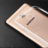 Galaxy A8 2016 Kılıf Zore Süper Silikon Kapak Renksiz