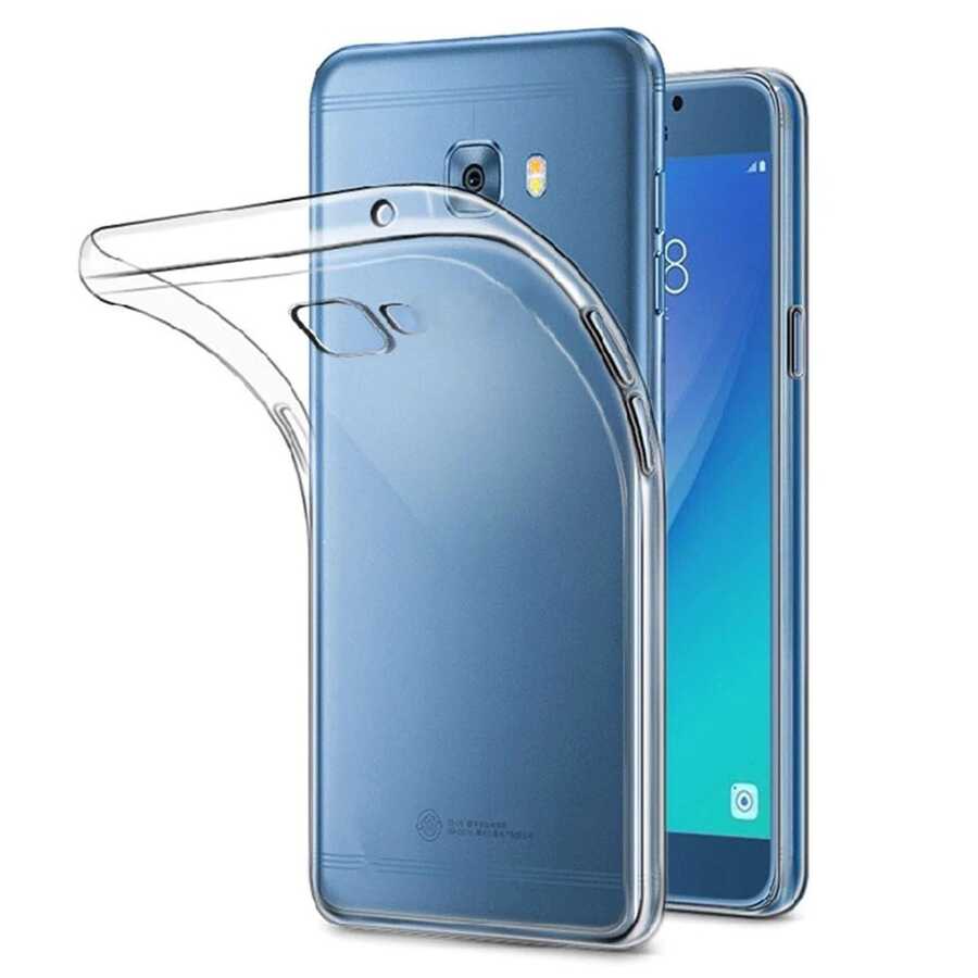 Galaxy A8 2016 Kılıf Zore Süper Silikon Kapak Renksiz