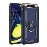 Galaxy A80 Kılıf Zore Vega Kapak Mavi