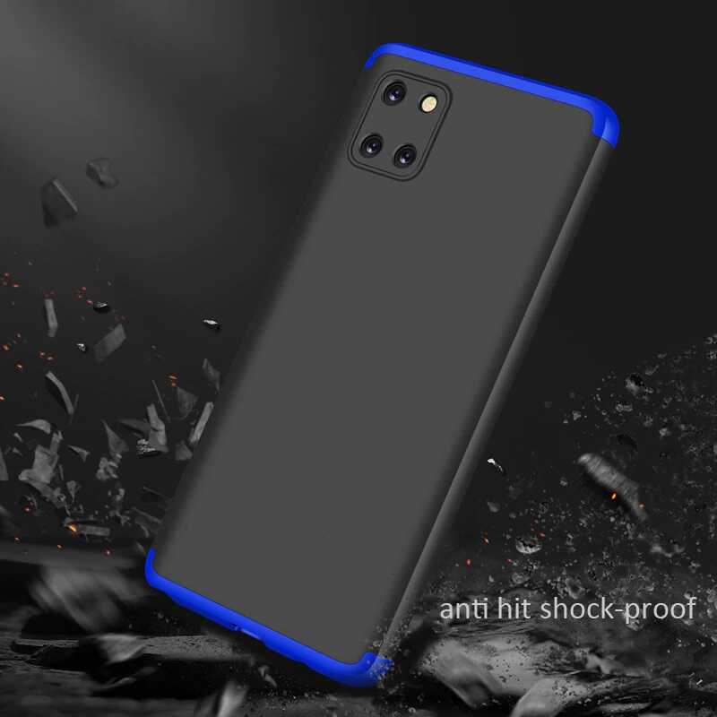 Galaxy A81 (Note 10 Lite) Kılıf Zore Ays Kapak Mavi