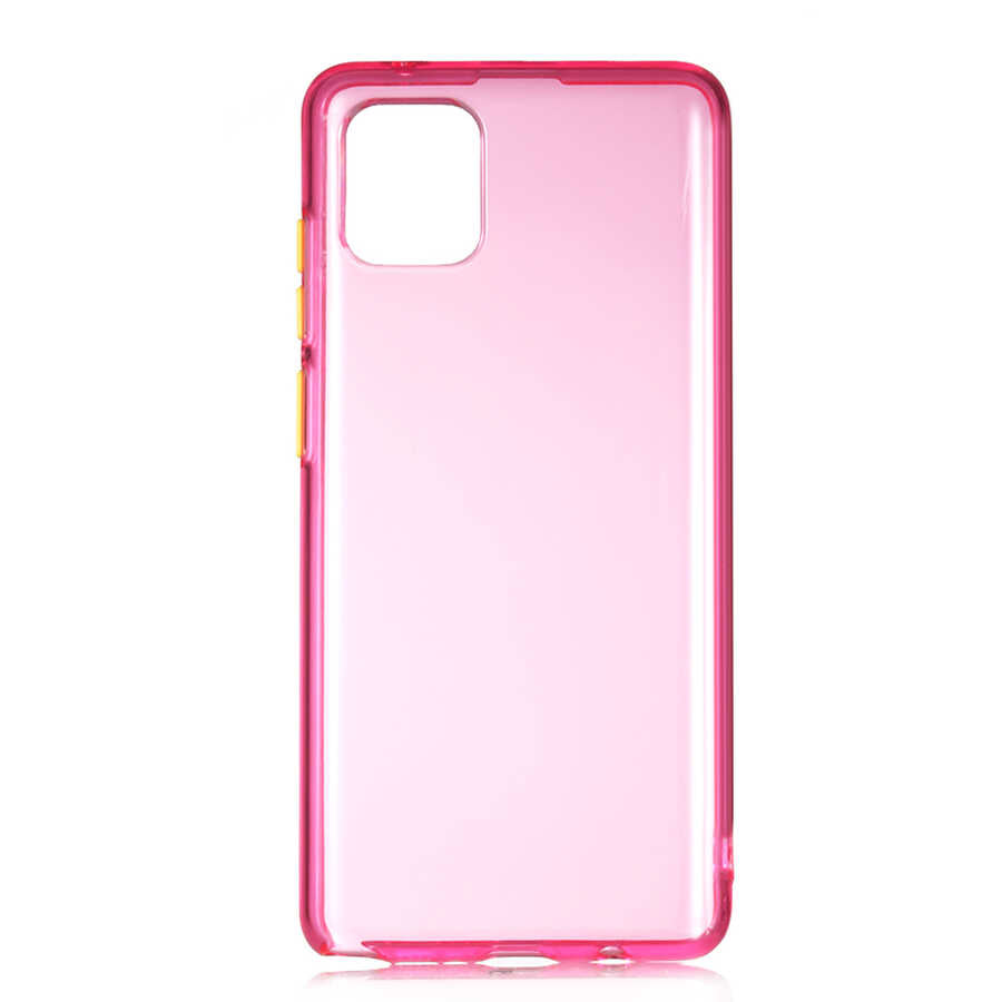Galaxy A81 (Note 10 Lite) Kılıf Zore Bistro Kapak Pembe