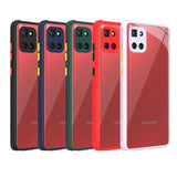 Galaxy A81 (Note 10 Lite) Kılıf Zore Kaff Kapak Lacivert