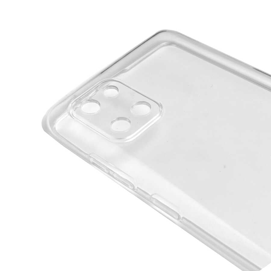 Galaxy A81 (Note 10 Lite) Kılıf Zore Kamera Korumalı Süper Silikon Kapak Renksiz