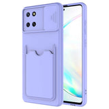 Galaxy A81 (Note 10 Lite) Kılıf Zore Kartix Kapak Lila