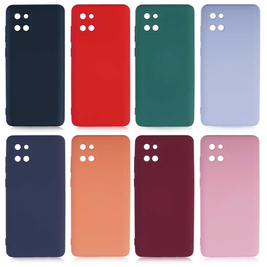 Galaxy A81 (Note 10 Lite) Kılıf Zore Mara Lansman Kapak Koyu Yeşil
