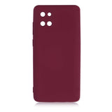 Galaxy A81 (Note 10 Lite) Kılıf Zore Mara Lansman Kapak Koyu Mor