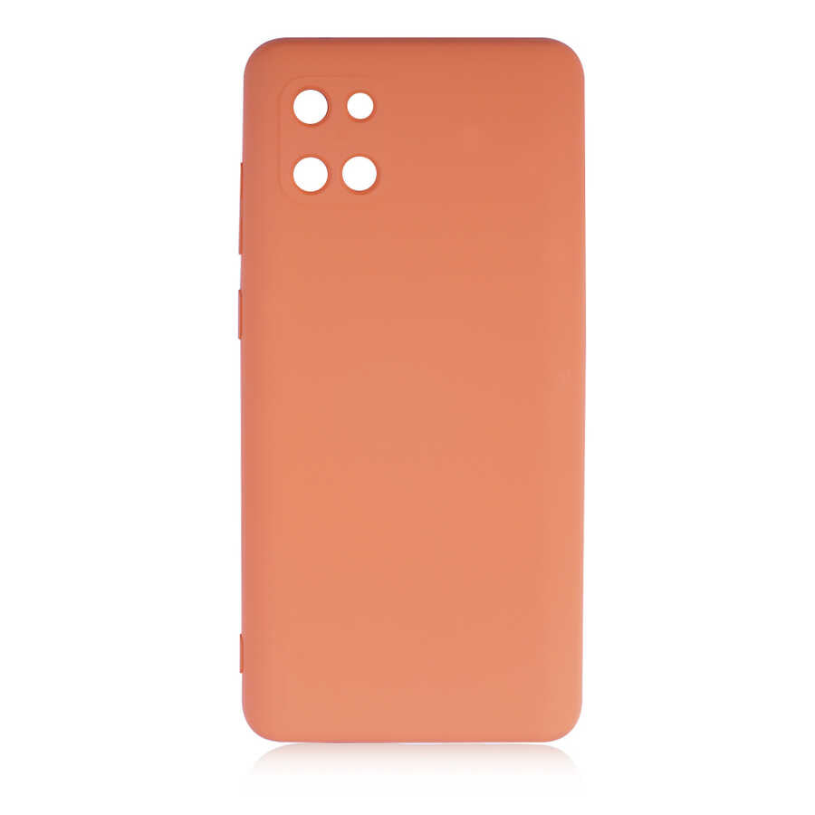 Galaxy A81 (Note 10 Lite) Kılıf Zore Mara Lansman Kapak Turuncu