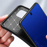 Galaxy A81 (Note 10 Lite) Kılıf Zore Negro Silikon Kapak Kahverengi