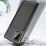 Galaxy A81 (Note 10 Lite) Kılıf Zore Negro Silikon Kapak Kahverengi