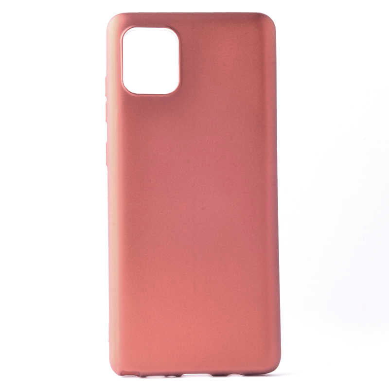 Galaxy A81 (Note 10 Lite) Kılıf Zore Premier Silikon Kapak Rose Gold