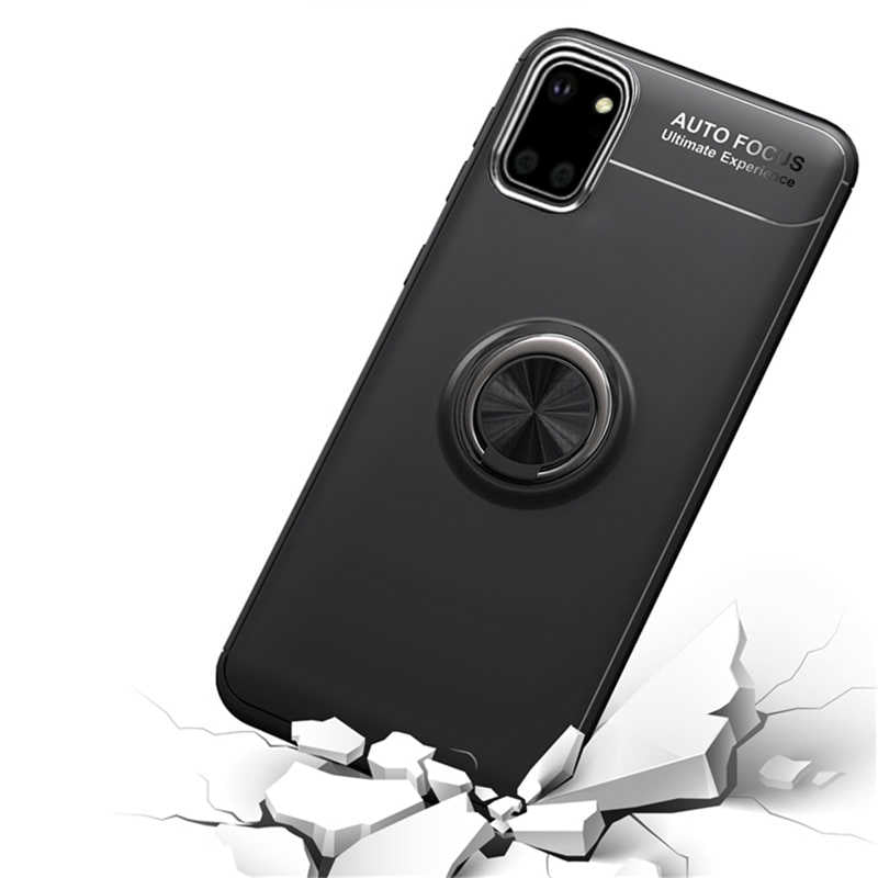 Galaxy A81 (Note 10 Lite) Kılıf Zore Ravel Silikon Kapak Kırmızı