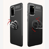 Galaxy A81 (Note 10 Lite) Kılıf Zore Ravel Silikon Kapak Kırmızı