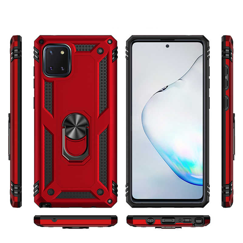 Galaxy A81 (Note 10 Lite) Kılıf Zore Vega Kapak Kırmızı