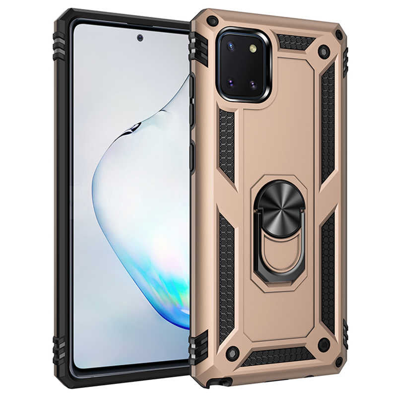 Galaxy A81 (Note 10 Lite) Kılıf Zore Vega Kapak Gold