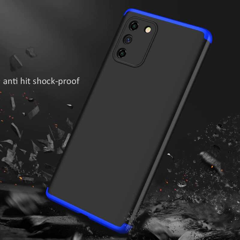 Galaxy A91 (S10 Lite) Kılıf Zore Ays Kapak Mavi