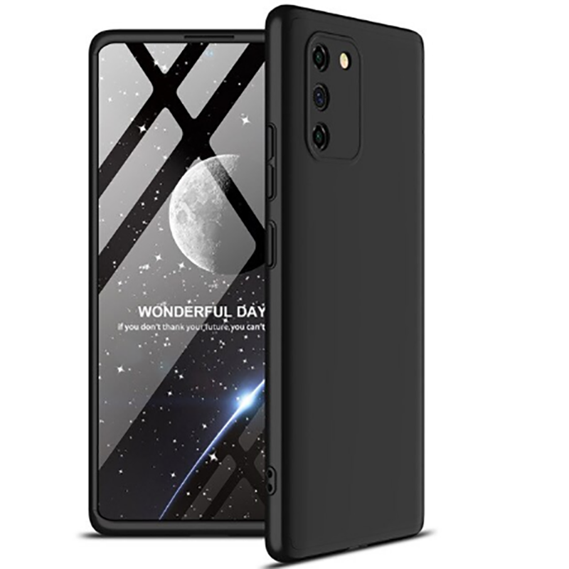 Galaxy A91 (S10 Lite) Kılıf Zore Ays Kapak Siyah