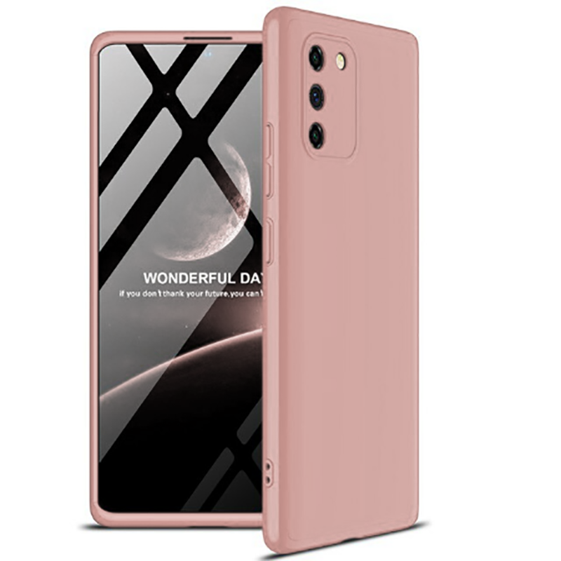 Galaxy A91 (S10 Lite) Kılıf Zore Ays Kapak Rose Gold