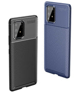 Galaxy A91 (S10 Lite) Kılıf Zore Negro Silikon Kapak Lacivert