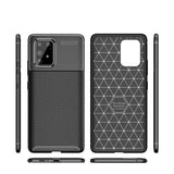 Galaxy A91 (S10 Lite) Kılıf Zore Negro Silikon Kapak Kahverengi