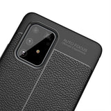 Galaxy A91 (S10 Lite) Kılıf Zore Niss Silikon Kapak Siyah