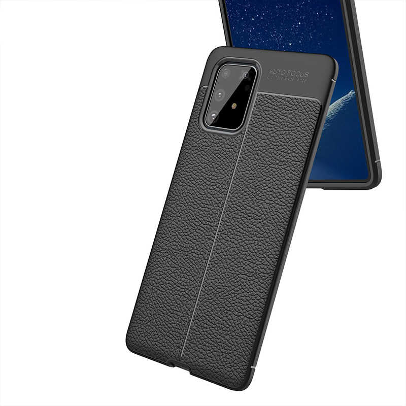 Galaxy A91 (S10 Lite) Kılıf Zore Niss Silikon Kapak Lacivert