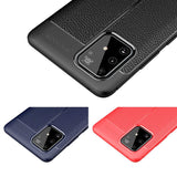 Galaxy A91 (S10 Lite) Kılıf Zore Niss Silikon Kapak Siyah