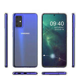 Galaxy A91 (S10 Lite) Kılıf Zore Süper Silikon Kapak Renksiz